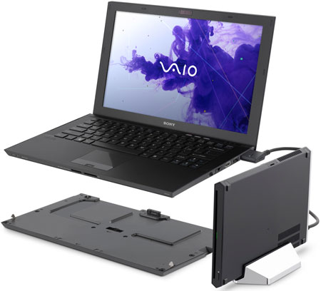 Sony VAIO Z21 Series Black Laptop Computer - VPCZ214GX/B