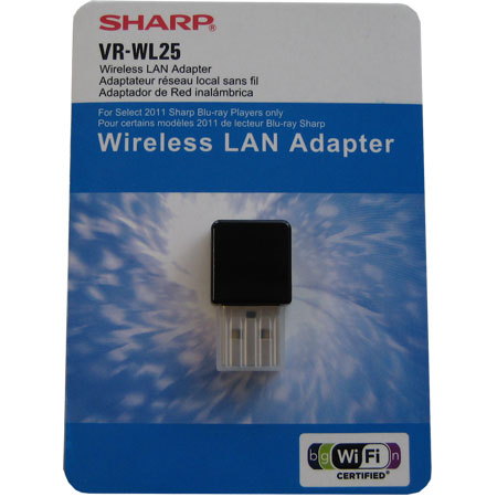 Sharp Black Wireless LAN Adapter - VR-WL25