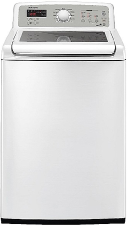 Samsung WA5451ANW 5.4 Cu Ft Capacity White Top Loading Washer - WA5451ANW
