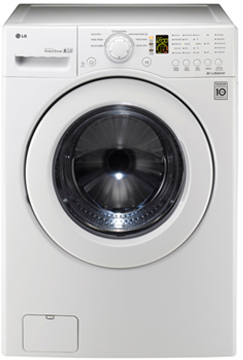 LG 3.5 Cu Ft Front Loading White Washer - WM2140C LG 3.5 Cu Ft Front Loading White Washer - WM2140C