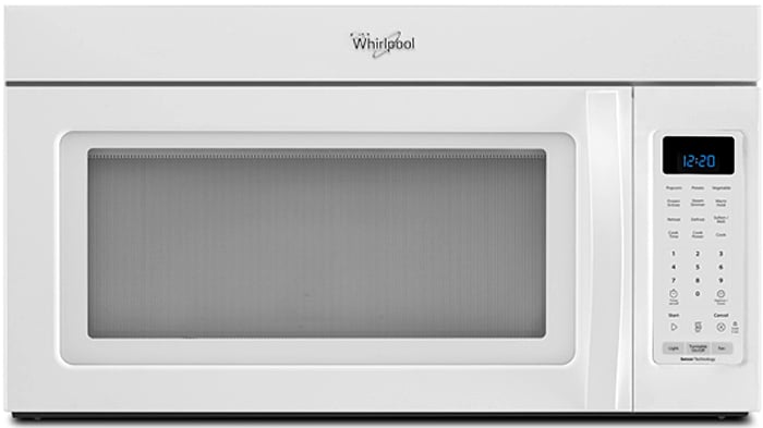 Whirlpool White Microwave Hood Combination - WMH32517AW