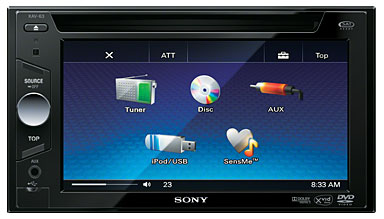Sony Double DIN A/V Receiver - XAV-63