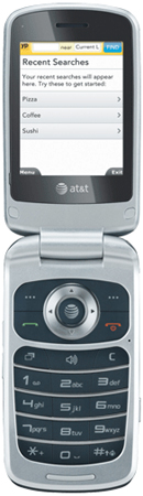 AT&T Z331 Wireless Blue Cellular Phone - Z331