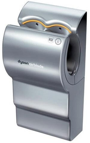 Dyson Metallic Silver Airblade Hand Dryer - AB02