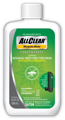 Terminix AllClear Mosquito Mister Concentrate Botanical Insecticide Pyrethrum Formula - ACC3512