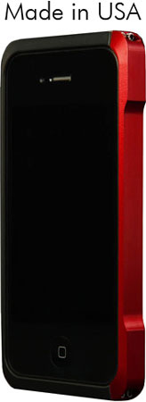 Atomic Black/ Red Hybrid Composite Case for iPhone 4 - AHC01B-R iPhone 4 Case