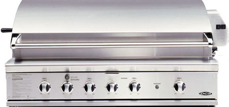 DCS 48 ' Professional Built-In Stainless Steel Gas Grill - BGB48-BQARN