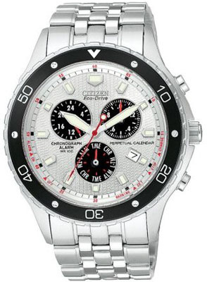 Citizen Eco-Drive Caliber E812 Perpetual Calender Mens Watch - BL529059A