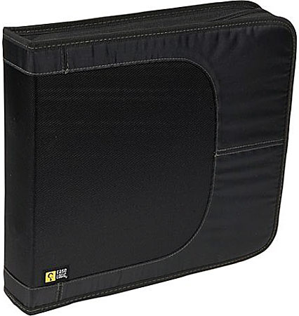 Case Logic CDW-128 144 Capacity Black CD Wallet - CDW-128