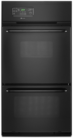 Maytag 24 ' CWG3600AAB Black Built-In Single Gas Oven With Oversized Broiler - CWG3600AAB