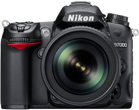 Nikon D7000 Black Digital SLR Camera Kit - 25474