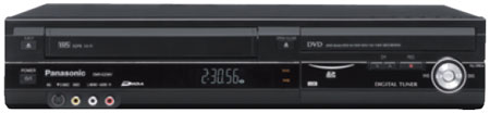 Panasonic Black 1080p Up-Conversion DVD Recorder And VHS Combo Player - DMR-EZ48VK Panasonic Black 1080p Up-Conversion DVD Recorder And VHS Combo Player - DMR-EZ48VK