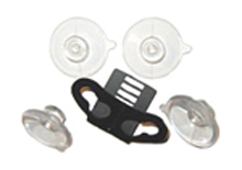 Escort Windshield Mount With Suction Cups - ES MOUNTKIT