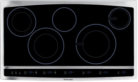 Electrolux 36 ' Stainless Steel Induction Hybrid Cooktop - EW36CC55GS