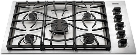 Frigidaire Gallery Series 36 ' FGGC3645KS Stainless Steel Gas Cooktop - FGGC3645KS