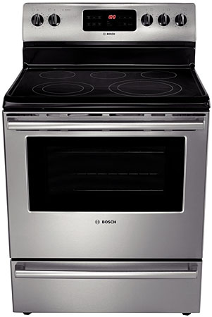 Bosch 30 ' HES5053U Evolution 500 Series Freestanding Stainless Steel Electric Range - HES5053U