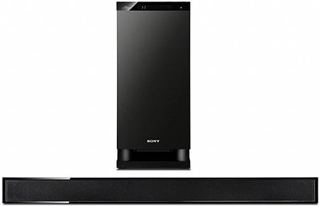 Sony Black Virtual 5.1 Sound Bar - HT-CT150