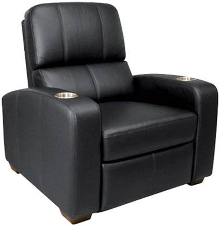 BellO Black Leather Double Arm Reclining Chair - HTS100BK BellO Black Leather Double Arm Reclining Chair - HTS100BK