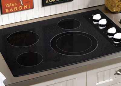 GE 30 ' Built-In Electric Cooktop - JP356WMWW