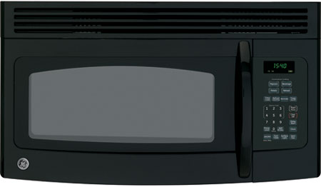 GE Spacemaker Over-The-Range Black Microwave Oven - JVM1540DNBB