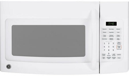 GE Spacemaker Over-The-Range White Microwave Oven - JVM1740DPWW