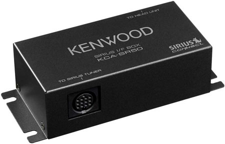 Kenwood Sirius Radio Translator For In-Dash Head Units - KCA-SR50