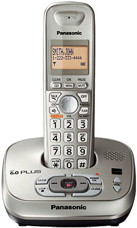 Panasonic Silver Expandable Digital Cordless Phone With Answering System - KX-TG4021N