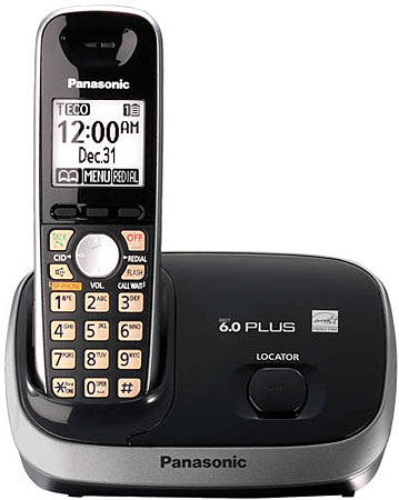 Panasonic Black Expandable Digital Cordless Phone System - KX-TG6511B