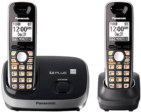 Panasonic Black Expandable Digital Cordless Phone System - KX-TG6512B