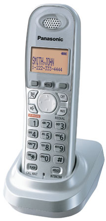 Panasonic DECT 6.0 Silver Digital Cordless Handset - KX-TGA630S