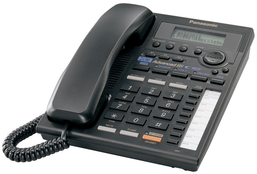 Panasonic Corded Phone - KXTS3282B
