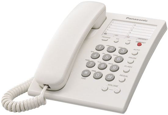 Panasonic Corded Phone - KXTS550W