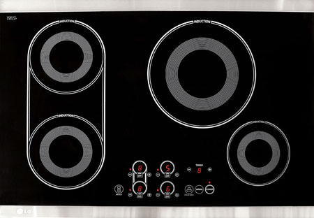 LG 30 ' Stainless Steel Electric Cooktop - LCE30845