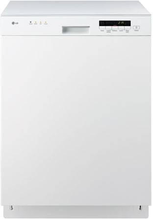 LG 24 ' Semi Integrated Built In White Dishwasher - LDS4821WW