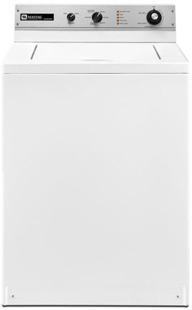 Maytag White Commercial Top-Load Washer - MAT15MNAWW