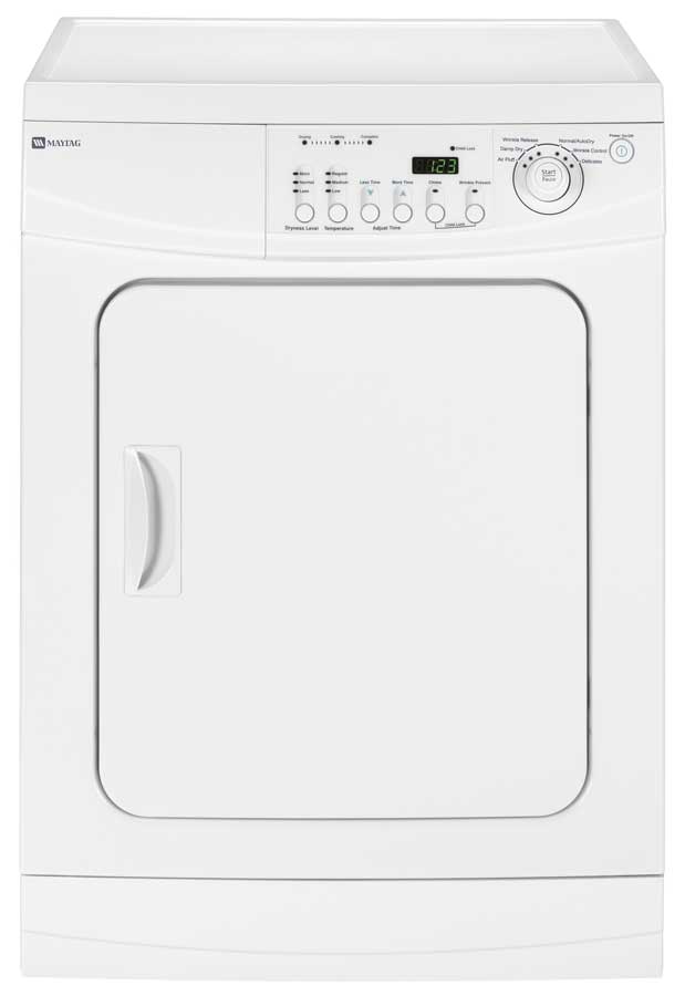 Maytag Neptune 24 ' White Electric Dryer - MDE2400AYW