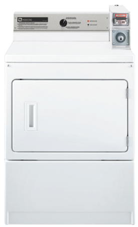 Maytag White Commercial Gas Dryer - MDG17CSAWW