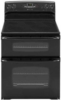 Maytag 30 ' Double Oven Freestanding Electric Range - Black Finish - MER6775BAB