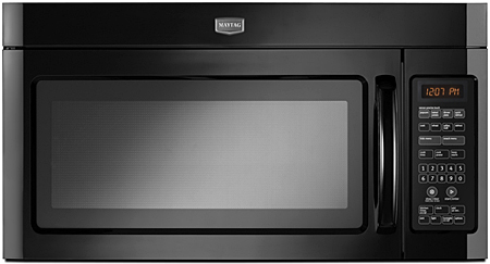 Maytag MMV5208WB Black Microwave-Range Hood Combination - MMV5208WB