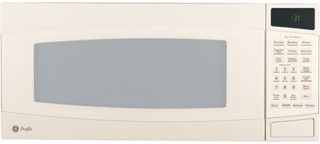 GE Profile Spacemaker II Bisque Microwave Oven - PEM31DMCC