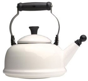 Le Creuset 1.8 Qt White Whistling Teakettle - Q3101-16