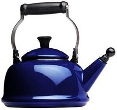 Le Creuset 1.8 QT Cobalt Blue Whistling Teakettle - Q310130