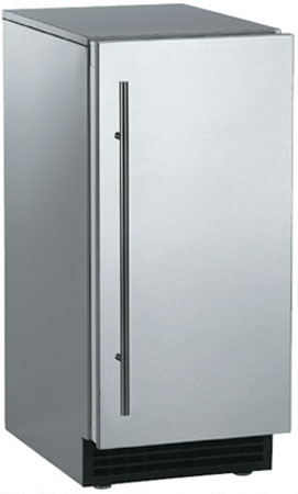 Scotsman 15 ' Stainless Steel Cabinet Under-Counter Gourmet Ice Machine - SCCG50M-1SU