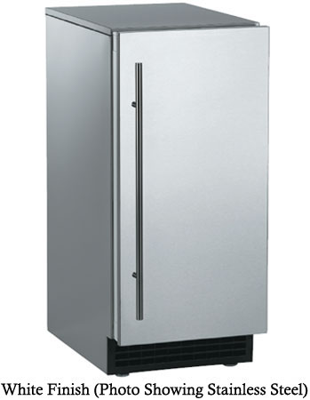Scotsman 15 ' White Cabinet Under-Counter Gourmet Ice Machine - SCCG50M-1WU