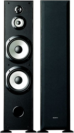 Sony Black Floor-Standing Speakers - SS-F7000