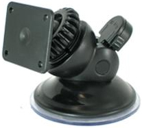 Bracketron Black GPS Low-Pro Windshield Mount - SWM-400-BL