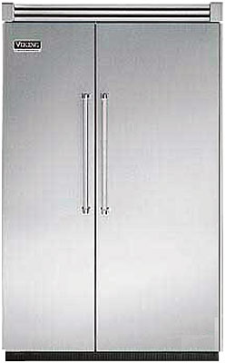 Viking 48 ' Professional Series Stainless Steel Built-In Side-By-Side Refrigerator - VCSB548SS