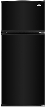 Whirlpool W6RXNGFWB Black Top Freezer Refrigerator - W6RXNGFWB Whirlpool W6RXNGFWB Black Top Freezer Refrigerator - W6RXNGFWB