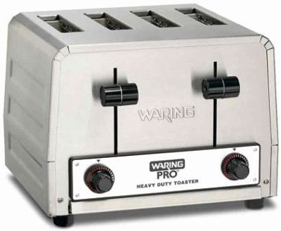 Waring Pro Heavy Duty Brushed Stainless Toaster - WCT800R Waring Pro Heavy Duty Brushed Stainless Toaster - WCT800R