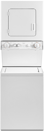 Whirlpool 24" Stack Washer With Electric Dryer - LTE5243DQ